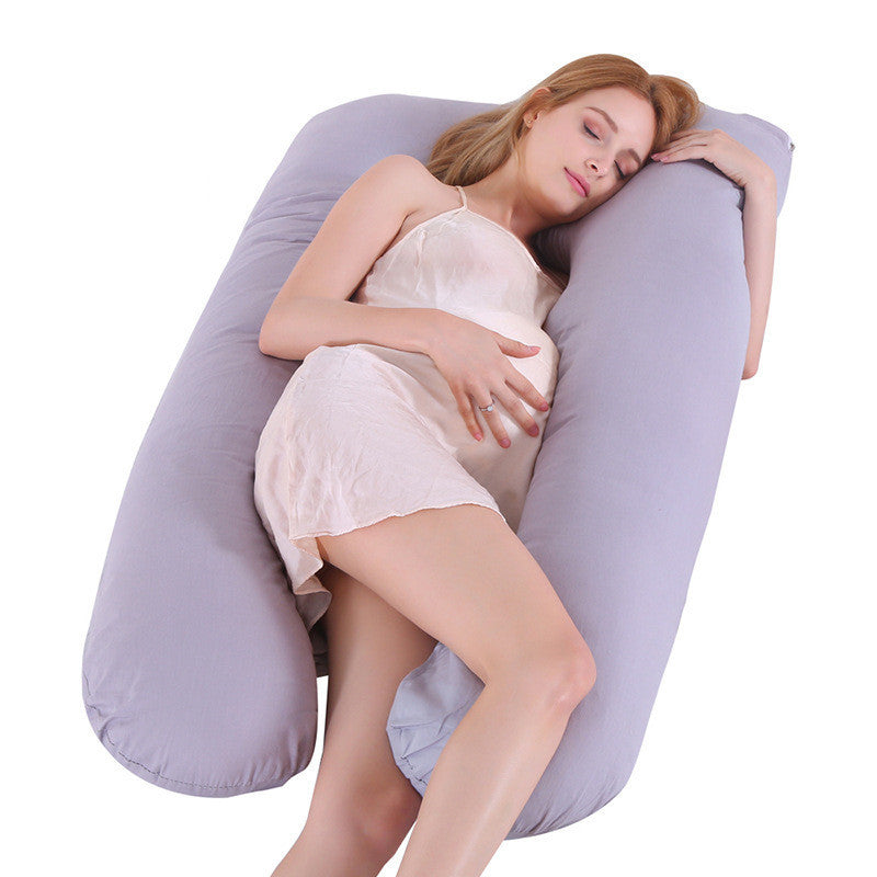 U Shape Pregnancy Pillow Ice Silk Maternity Support