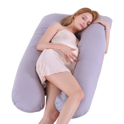 U Shape Pregnancy Pillow Ice Silk Maternity Support