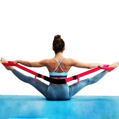 Elastic Yoga Stretch Strap for Flexibility Training