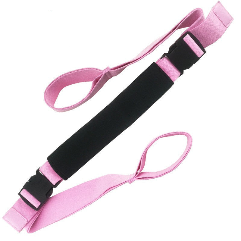 Elastic Yoga Stretch Strap for Flexibility Training