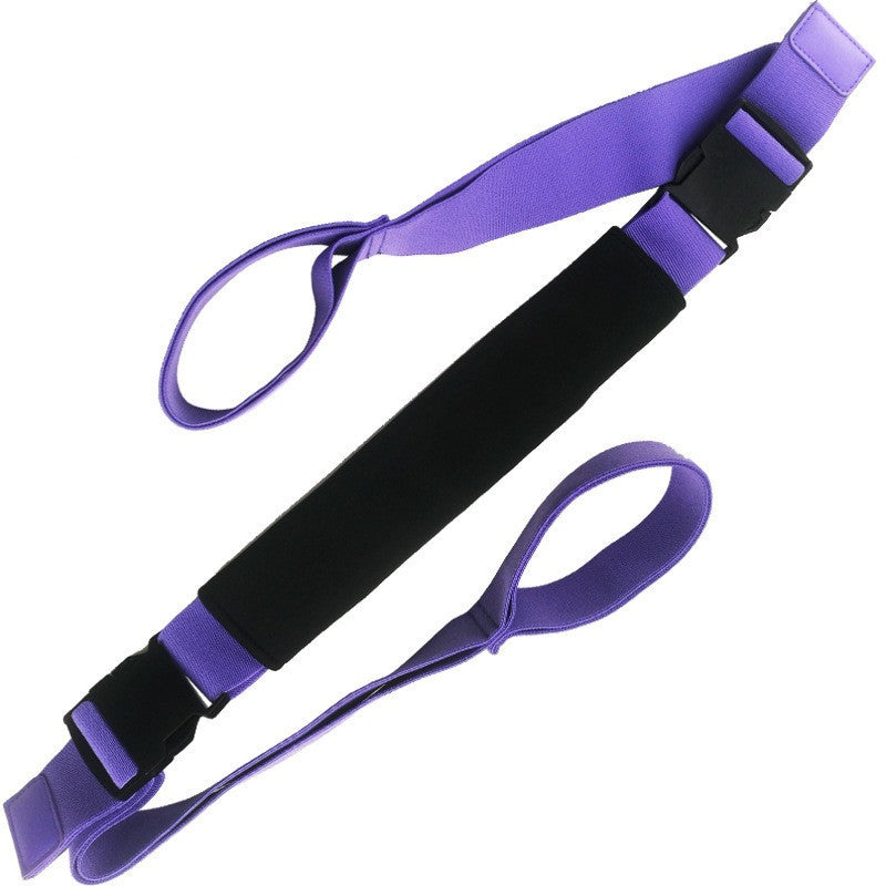 Elastic Yoga Stretch Strap for Flexibility Training
